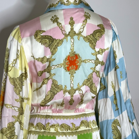 NWT ALEMAIS Checkmate Mate Mini Dress SZ 2 Fits like a SZ 6 - Picture 5 of 14